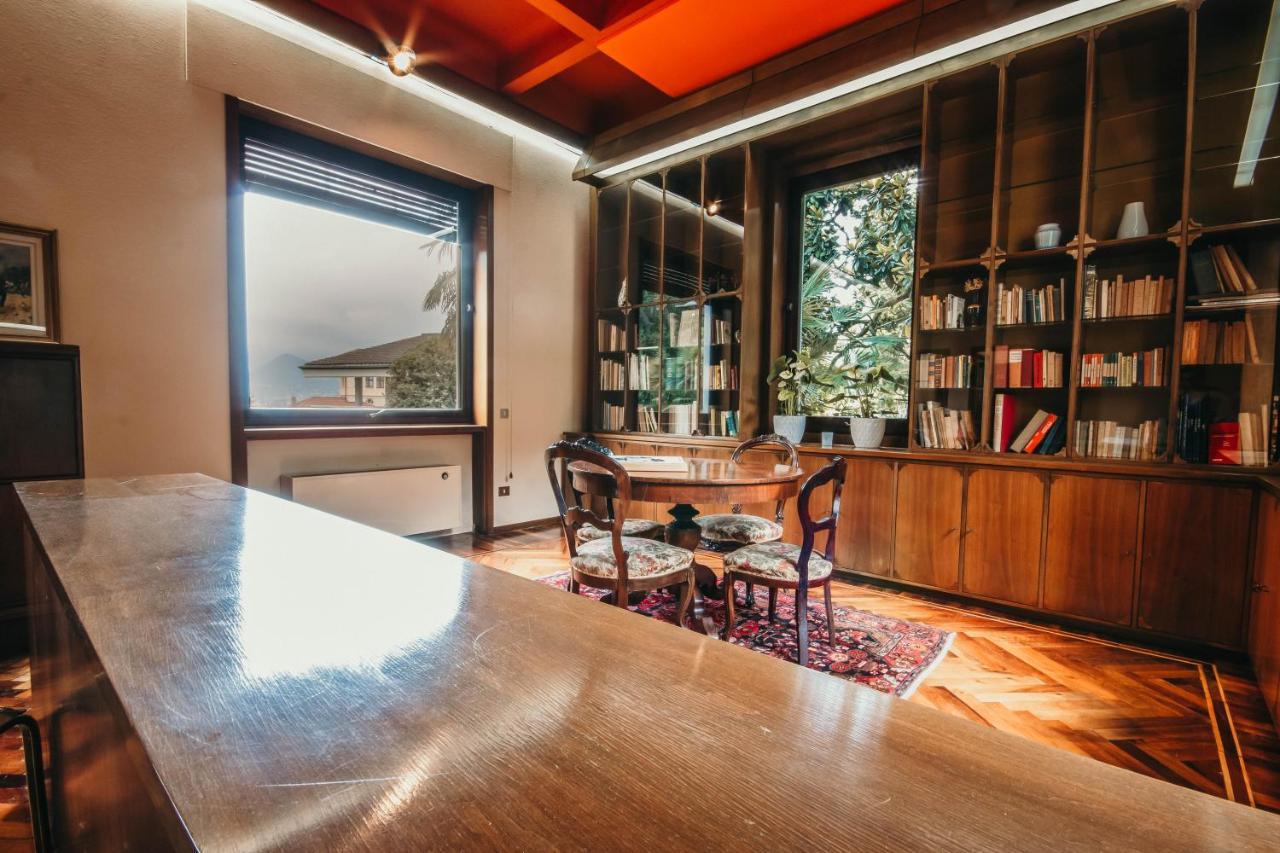 Library Apartment - Villa Candela Stresa Exterior photo